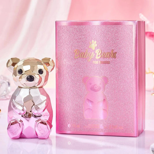 Bear Eau De Parfum Spray fragancia natural con caja de regalo, un perfume personal encantador para mujeres y hombres de 75ML