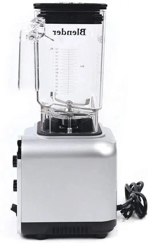 Soundproof Blender,110V 2200W 1.5L Commercial Fruit Juice Smoothie Maker With Shield Quiet Sound Enclosure for Puree, Ice Crush, - M & M Global