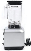 Soundproof Blender,110V 2200W 1.5L Commercial Fruit Juice Smoothie Maker With Shield Quiet Sound Enclosure for Puree, Ice Crush, - M & M Global