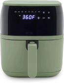 Compact Electric Air Fryer Oven, 5.3 QT, PFAS-Free Ceramic Nonstick Drawer, 8 One Touch Digital Display, Easy View Window, Auto - M & M Global