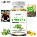 Oregano oil softgels for intestinal health, antioxidant, digestive health, immune support - M & M Global