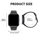 Smart watch, call/message reminder, multiple sports modes, custom wallpaper, sports watch, suitable for Android and iPhone