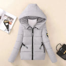 Women's Short Coat 2025 Winter New Student Thick Cotton Jacket Ladies Warm Hooded Coat Female Casual Down cotton Parka Overcoat