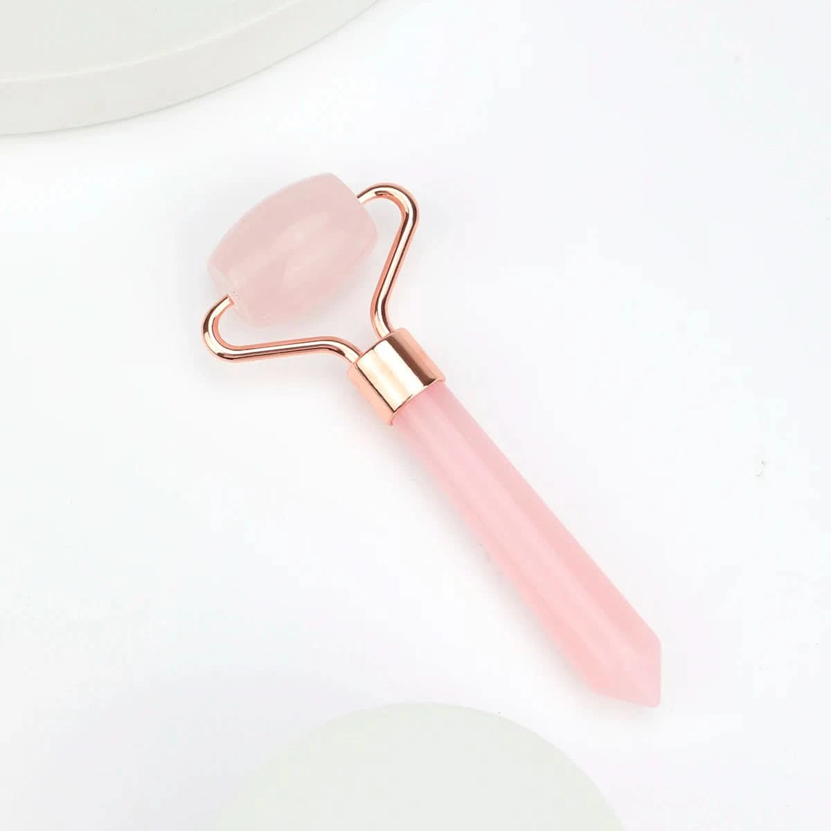 Natural Jade Roller Massager Eye Roller Face Massager Beauty Skin Care Massage Tool Mini Portable Body Eye Massager Face Roller - M & M Global