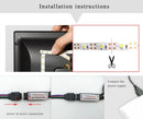 Led Lights For Bedroom Bluetooth Wifi App Remote Control Rgb Led Light Strip 5050 Rgb Usb 5V Led Tape Tv Backlight Room Lighting