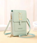 Touch Screen Cell Phone Messenger Bags Women Purse and Handbag Mini Shoulder Bag Pink Small Hand Bag Crossbody for Women  bolsos - M & M Global
