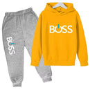 Streetwear New Spring And Autumn Children Hoodie Set Boys Girls Casual Long Sleeve Hoodie Tops+Pants Sportswear 2-14 Years Old - M & M Global