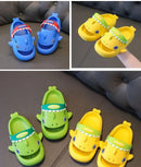Megalodon Shark Slippers Summer EVA Waterproof Anti-slip Garden Shoes Boys And Girls Outdoor Casual Beach Sandals For Kids - M & M Global
