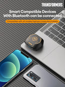Ship From US Transformers TF-T06 Bluetooth Earphones Gaming Headset Low Latency with Mic Headphones HD Call Wireless Earbuds