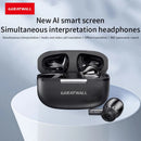 GREATWALL AI Translation Earphones, Classic Design In Ear Touch Wireless Earphones Music Game Sports Earphones Extra Long Batter