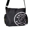 Canvas Messenger Handbag Large Capacity Washed Women Oblique Straddle Canvas Bag Simple Vintage Cartoon Leisure Shoulder Handbag - M & M Global