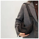 Ladies' fashionable leather PU handbag, designer shoulder bag, crossbody bag, armpit bag - M & M Global