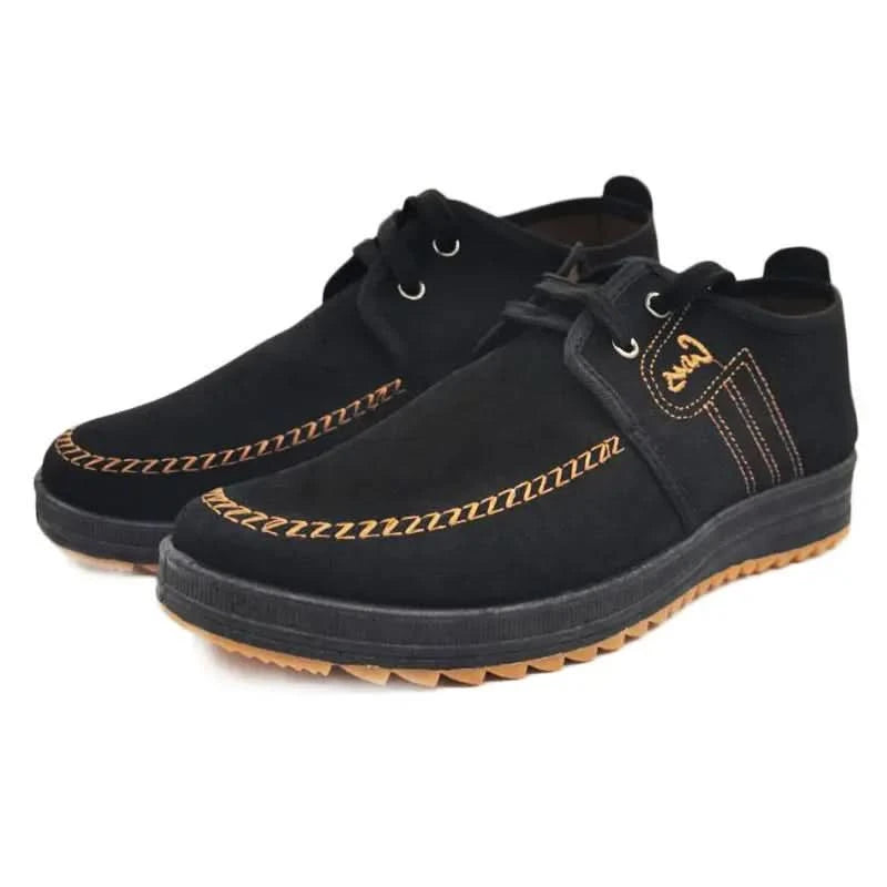 Men Casual Shoes Breathable Loafers Sneakers 2023 New Fashion Comfortable Flat Handmade Retro Leisure Loafers Shoes Men Shoes - M & M Global