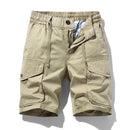 Summer Men Cargo Cotton Shorts Mens Multi Pocket Casual Shorts Spring Mens Jogger Pants Fashion Beach Shorts Dropshipping LZLLTT
