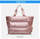 Women Gym Bags Waterproof Sports Swimming Yoga Mat Pink Weekend Travel Duffle Bags for Women Sport Fitness Shoulder Handbag