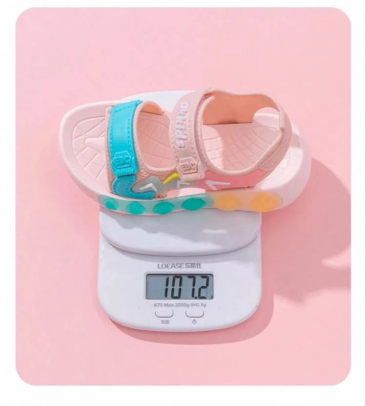 New Summer Children's Soft Soled Sandals Anti Slip Breathable For Boys And Girls Water Wading Baby Beach Sandals - M & M Global