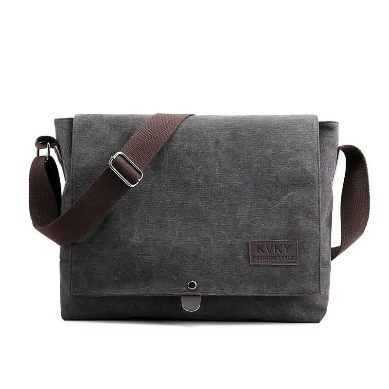 Men's multi-functional shoulder bag, leisure large capacity business travel bag, fashionable storage sling bag - M & M Global