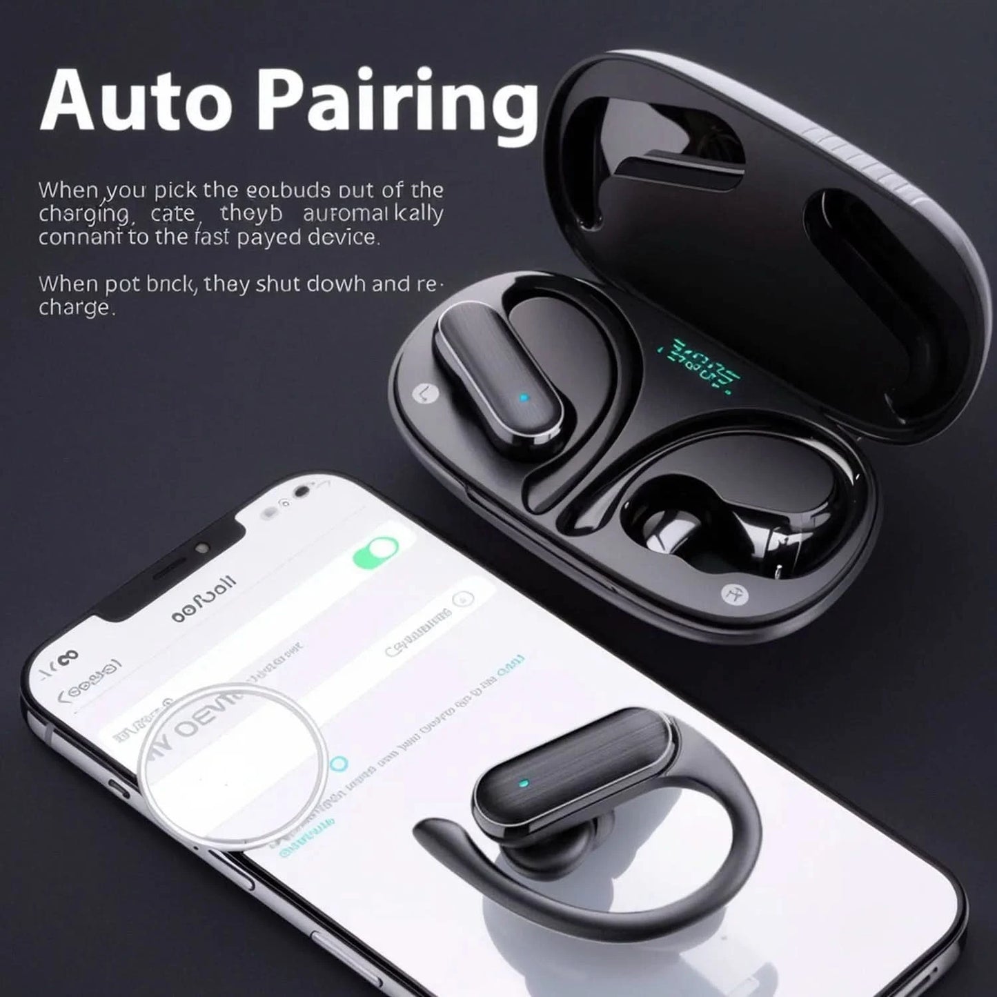 Sony TWS Bluetooth Earphones Wireless Earbuds Touch Headphones Sports Headset Cable Noise reduction Air Pro Hi-Fi HD Call Stereo