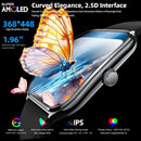New Ultra Thin Smart Watch men 1.96" AMOLED 360*360 HD Pixel Display Always Show Time Call Reminder Smartwatch Ladies For huawei - M & M Global