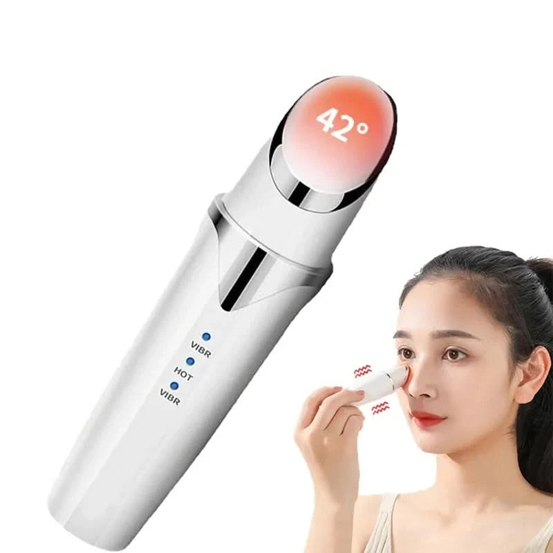Thermal Eye Beauty Devices Fade Black Circle Anti Wrinkle Beauty Pen Eye Cream Introduction 42 ° Vibration Massage Tools - M & M Global
