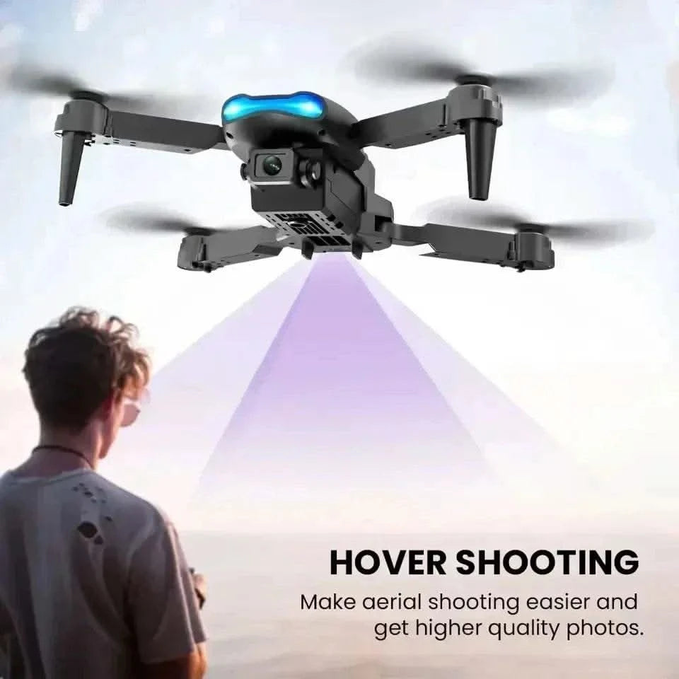 E99 Pro Drone Quadcopter Remote Control Handle Four Axis Aircraft HD 6K Photography UAV Altitude Fixation Helicopter Toys - M & M Global