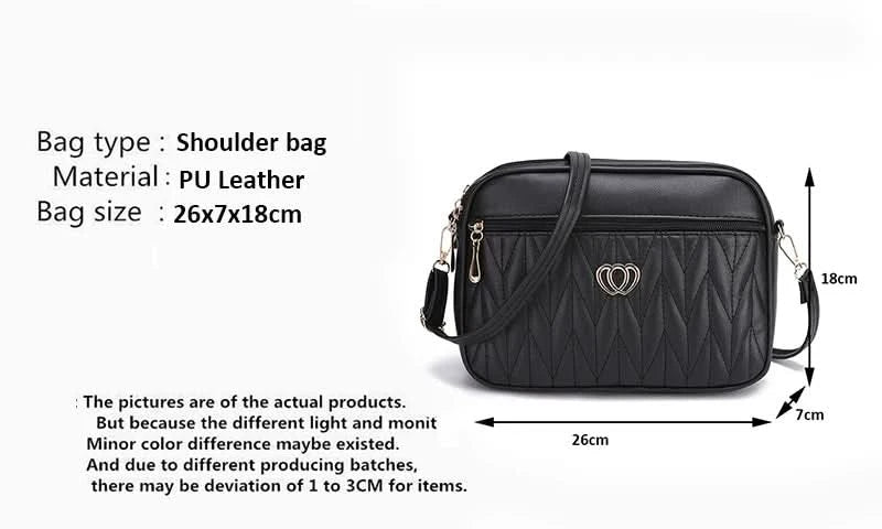 Women 2024 Sac A Main High Quality Soft PU Leather Luxury Purses And Handbags Women Bags Designer Women Shoulder Crossbody Bags - M & M Global