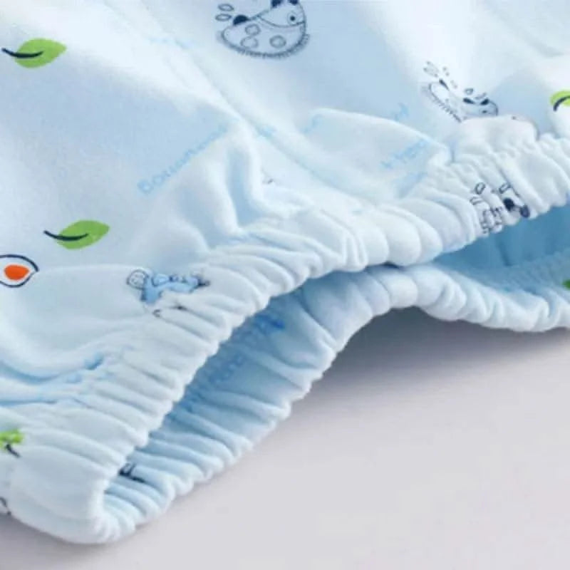 5pcs/set Newborn Baby Suit Set Top 2 Pants Hat Bibs 0-3 M Clothing Set Boy Girl Clothes Pure Cotton Breathable Cartoon Underwear - M & M Global