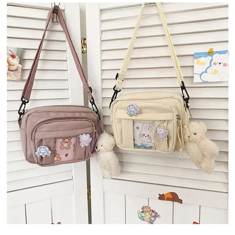 New Kawaii Bag Girls New JK Transparent Bag Small Crossbody Bag For Women Purses and Handbags Shoulder Bag Itabag Bolso - M & M Global