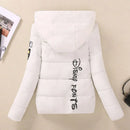 Women's Short Coat 2025 Winter New Student Thick Cotton Jacket Ladies Warm Hooded Coat Female Casual Down cotton Parka Overcoat