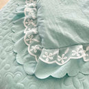 Bow Summer Quilt Single Quilt Air Conditioning Quilt Suitable for Women's Bedroom Apartment French Elegant Bow Summer Quilt - M & M Global