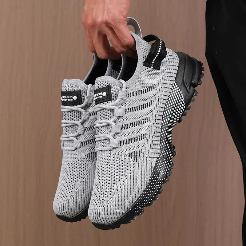 Hot Selling Men's Running Shoes Breathable Casual Non Slip Fashionable Trendy Outdoor Fitness Training Size 36-46 Sports Shoes - M & M Global