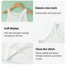 European and American Size Ladies Suspender Vest Sleeveless Top Solid Color Sexy Thread Bottoming Vest for Four Seasons. - M & M Global