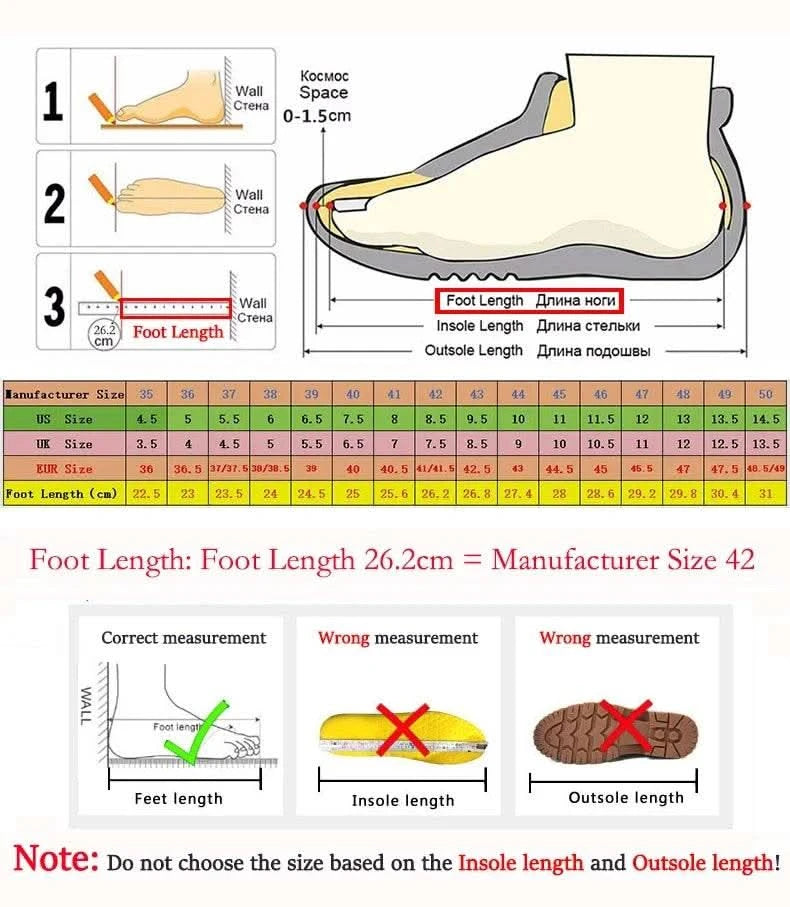 Boots Men High Top Boots High Quality Women Leather Shoes Fashion Outdoor Sneakers Men Lace Up Non-Slip Ankle Boots for Couple - M & M Global