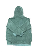 2024 Winter Warm Women Jackets Plush Casual Loose Fleece Plaid Y2K Hooded Zipper Fashion Cashmere Warm Solid Color Ladies Coats