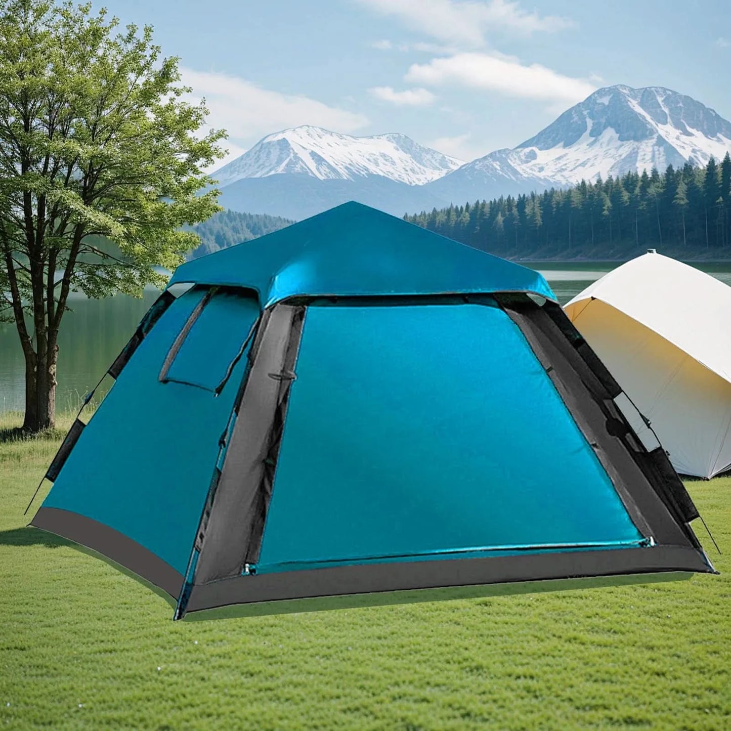 Outdoor Automatic Quick Open Tent Waterproof Camping Tent 3-4 Person Instant Setup Tent 3-4 Person Instant Setup Tent