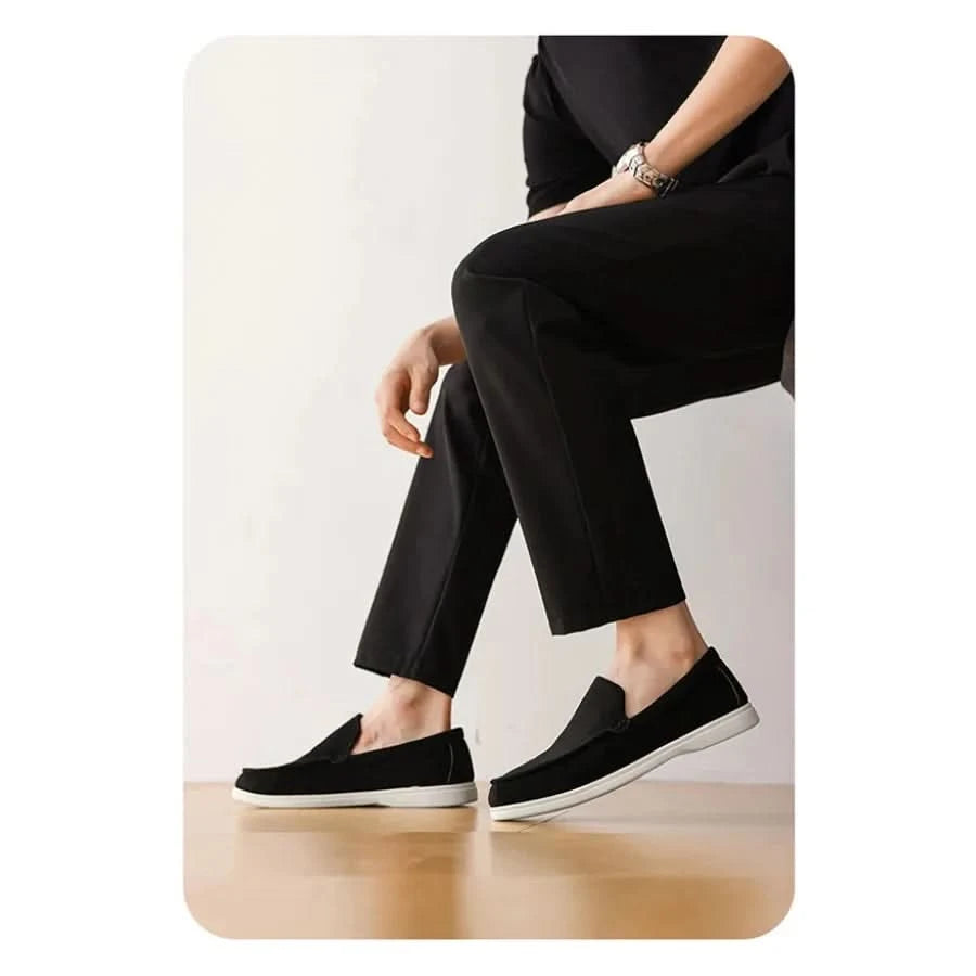 Men Comfortable Flats Breathable Casual Shoes Men's Slip On Shoes Driving Footwear chaussure hommes Summer Lazy Loafers Shoes - M & M Global