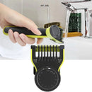 Trimmer Clipper Guide Comb 0.4 To10 MM Shaver Cutter Head Accessories QP2520 QP2530 QP2630 QP2620 14-length Adjustable Kit - M & M Global