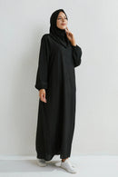 Muslim Dresses Women Maxi Dresses Mujer Vestidoes Female Loose Dresses Full Sleeve Printed Floral Casual Robe Long Dress - M & M Global