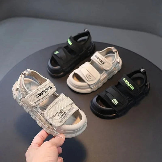 Boys Sandals Summer Kids Shoes Fashion Light Soft Flats Toddler Baby Girls Sandals Infant Casual Beach Children Shoes Outdoor - M & M Global