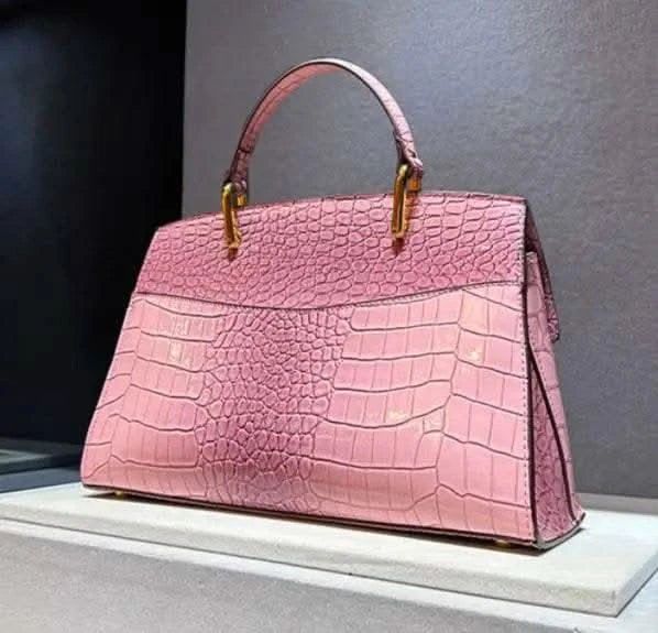 Crocodile Pattern Leather Women's Handbags Luxury Fashion Lady Shell Shoulder Crossbody Bag Top Handle Messenger Bags - M & M Global