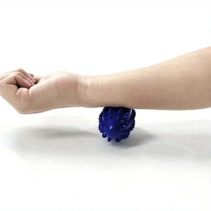 1pc foot massage ball, spike massage ball for relieving pain and tension, yoga massage tool, muscle massage. - M & M Global