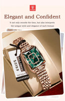 POEDAGAR Luxury Watch For Woman Waterproof Calendar High Quality Ladies Watch Stainless Steel Quartz Women's Watches Elegant+Box - M & M Global