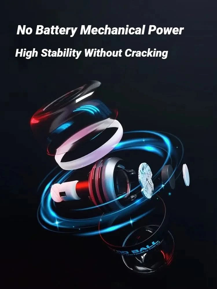 Gyroball Powerball Forearm Exerciser Muscle Fitness Equipment Gyroscope Power Ball Gyro Wrist Booster Trainer Hand Exercise - M & M Global