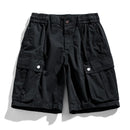 Summer Men Cargo Cotton Shorts Mens Multi Pocket Casual Shorts Spring Mens Jogger Pants Fashion Beach Shorts Dropshipping LZLLTT
