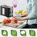 Multifunctional Sandwich Breakfast Machine Household 800w Small Toaster Home/Office/Dormitory Hot Mini Toaster Black,White - M & M Global