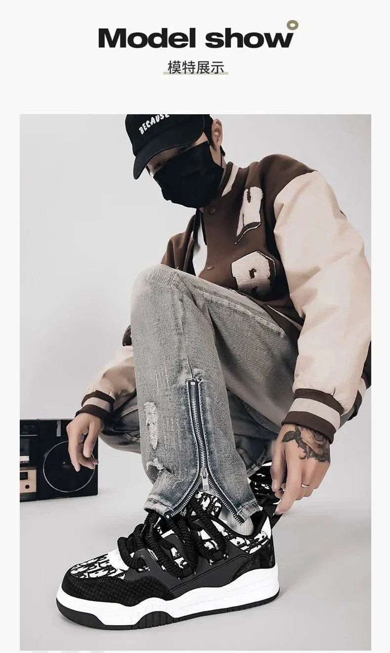 2025Men Shoes Sneakers Breathable Mens Running Shoes Tenis Luxury Race Trainers Athletics Skateboard Shoes Original Footwear - M & M Global