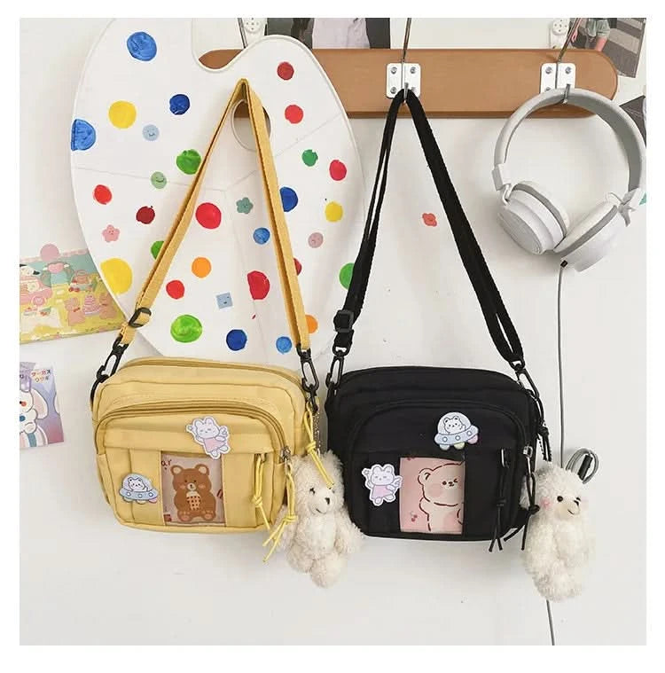 New Kawaii Bag Girls New JK Transparent Bag Small Crossbody Bag For Women Purses and Handbags Shoulder Bag Itabag Bolso - M & M Global