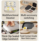 kitchen Gadgets 3 in 1 Breakfast Counter, Electric Mini Waffle Maker, Toast Maker, Breakfast Sandwich Maker, Home Breakfast Make - M & M Global