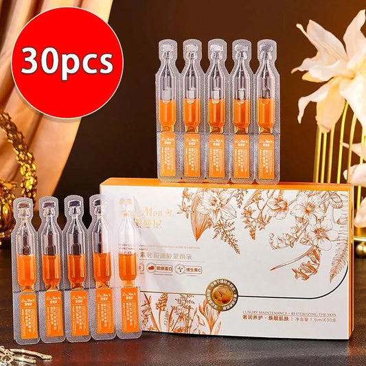 30pcs/box Astaxanthin Facial Essence Kit Collagen Hyaluronic Acid Moisturizing Rejuvenation Vitamin C Beauty Skin Care - M & M Global