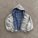Y2K New Fashion Trend Sell Spot Zipper Hoodie Women Street Casual Loose Fleece Thick Both Sides Wearing Sweatshirt Unisex Hoodie